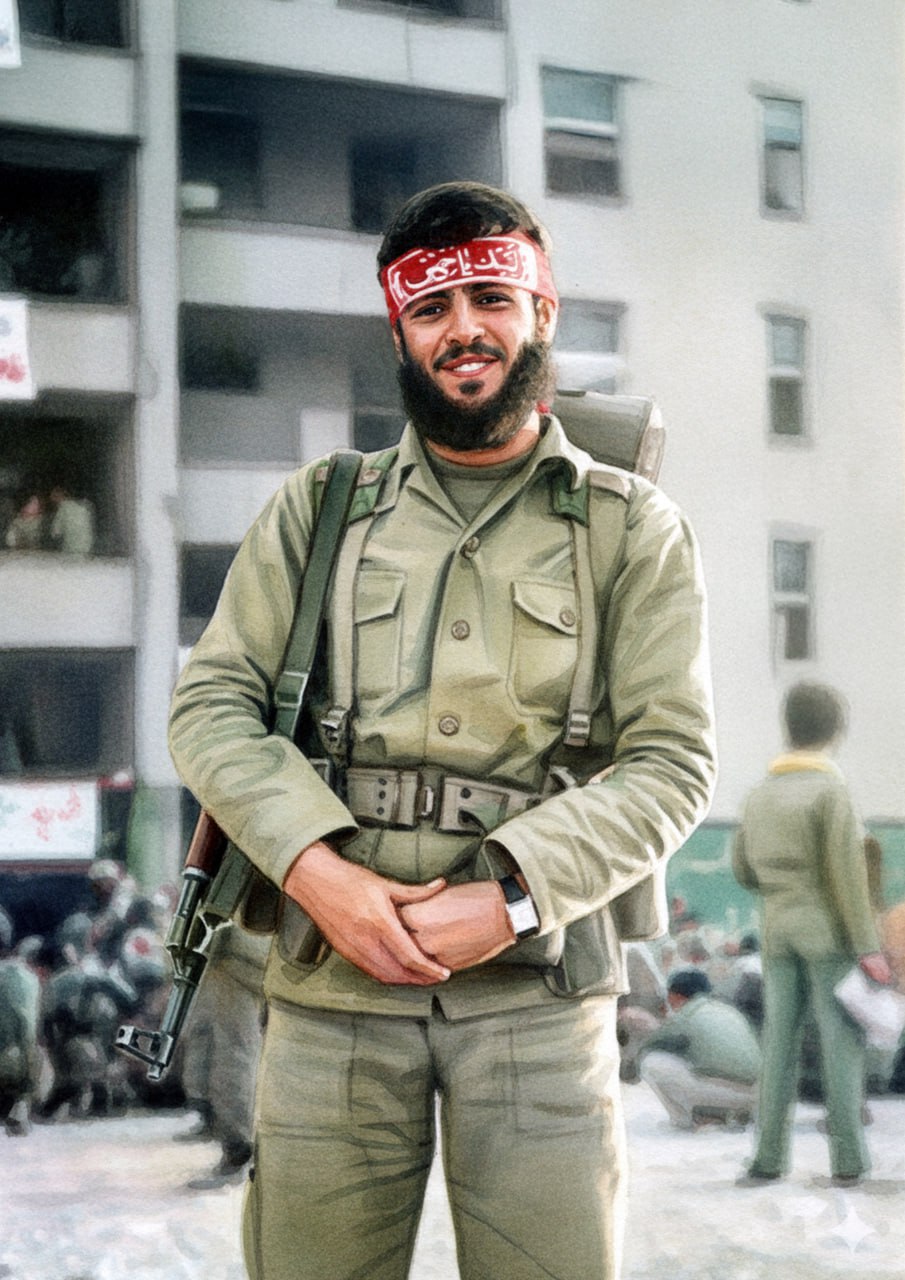 تصویرسازی شهید حمید فلاح پور